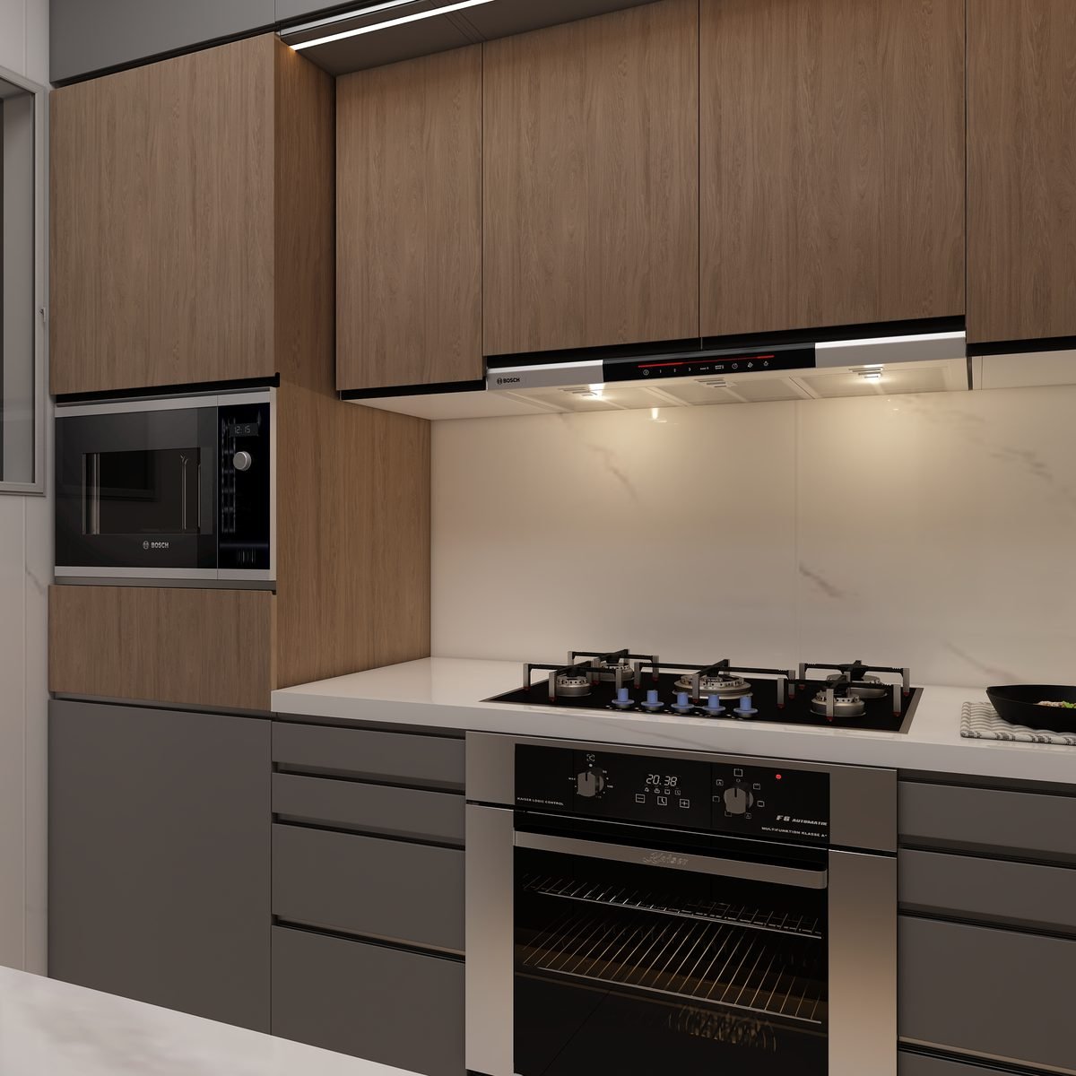 Modern interior detail