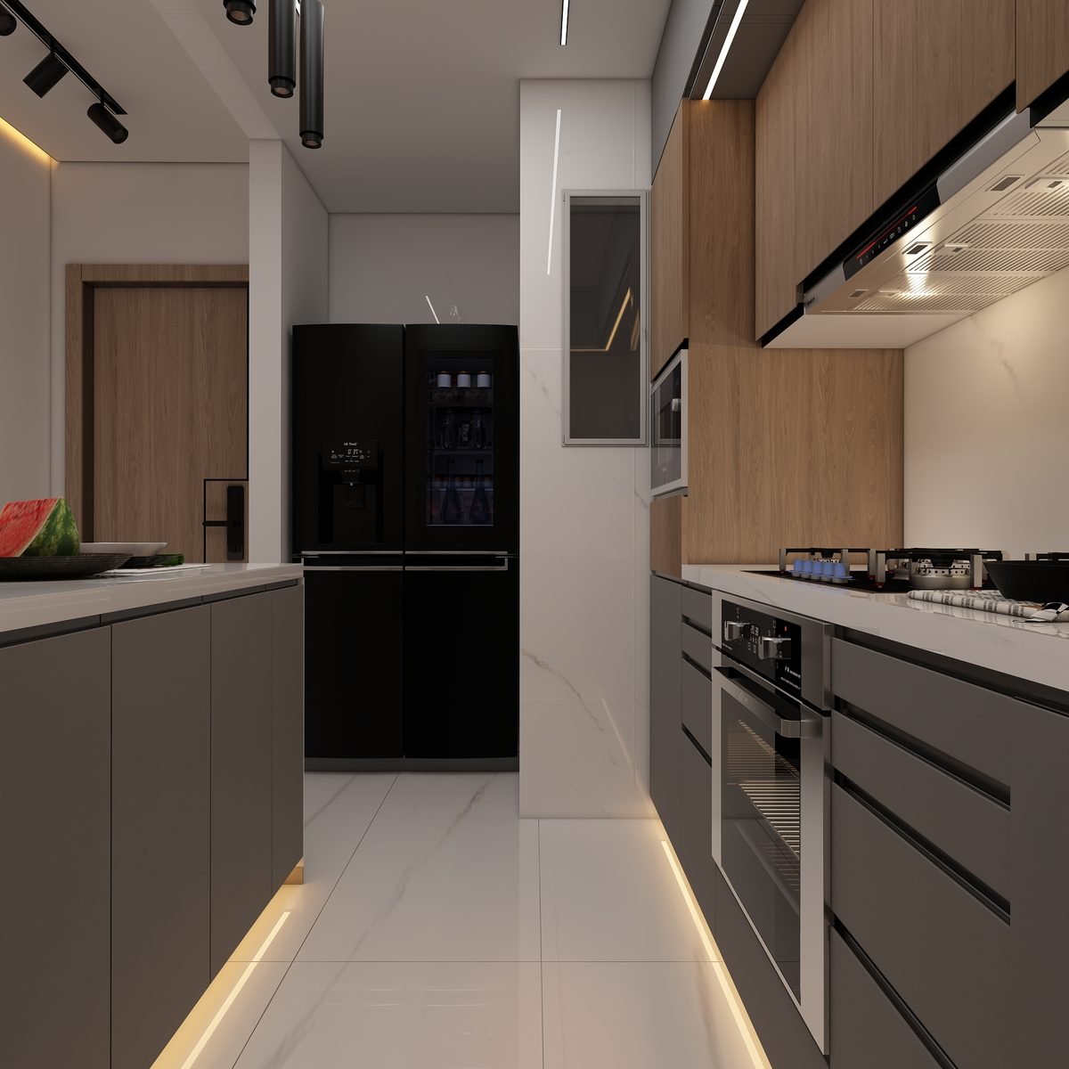 Modern interior with natural light